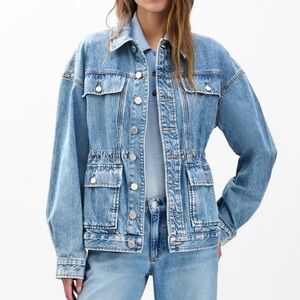 Rag & Bone Amy Denim Jacket! Lightweight Rigid in Ithaca Size S NWT